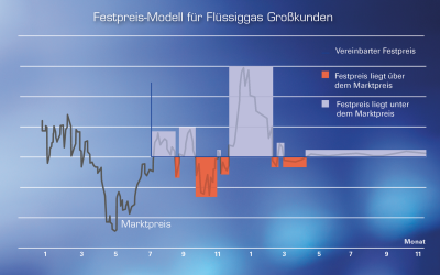 Flüssiggas Festpreis für Unternehmen: Kosten sicher kalkulieren