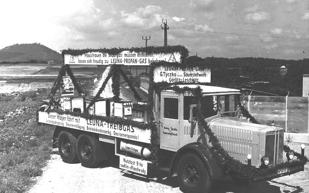 Flüssiggas, Transport, 1936